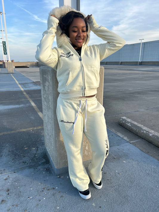 Cream “Everlasting” Sweatsuit