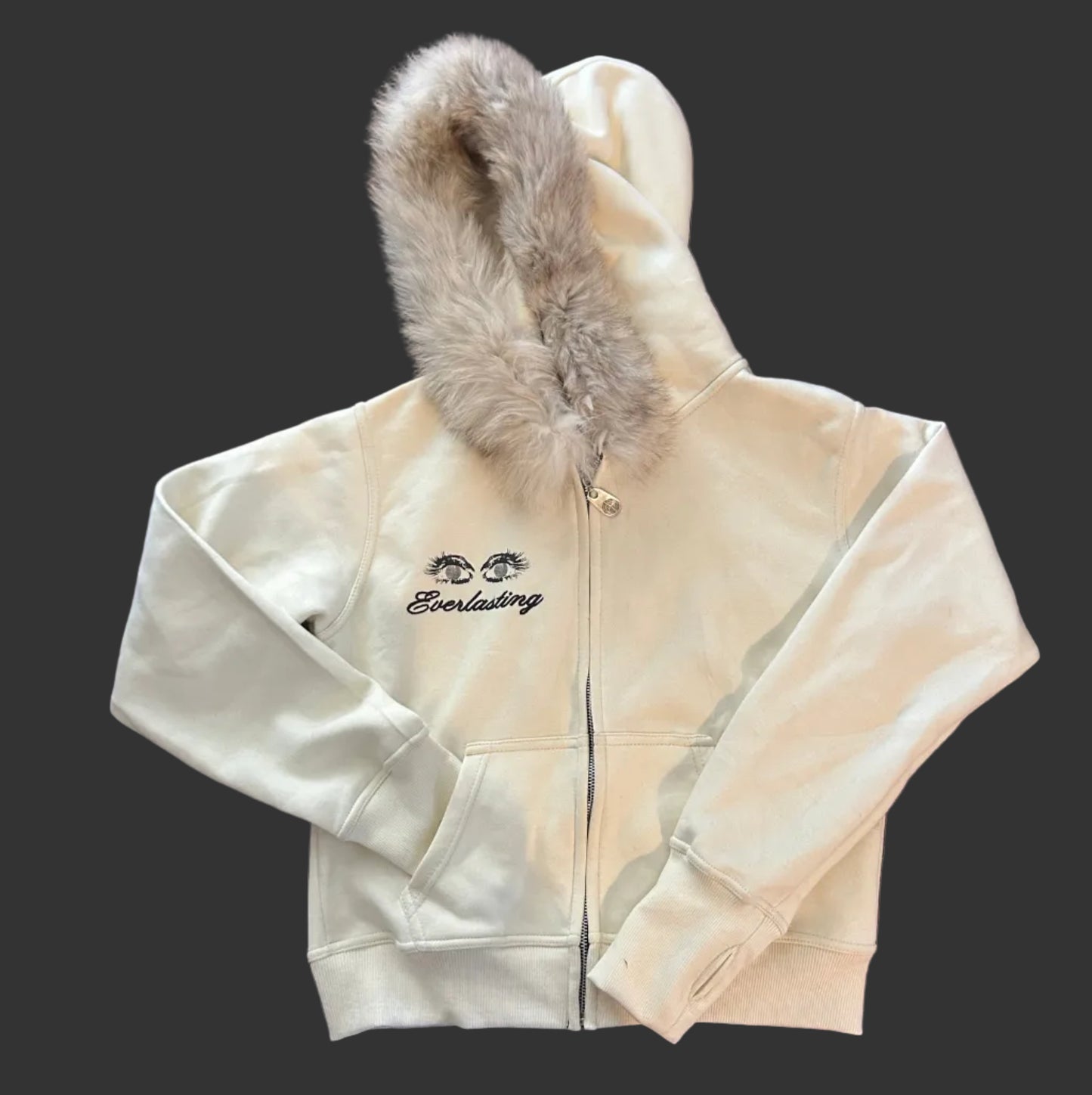 Cream “Everlasting” Zip-up