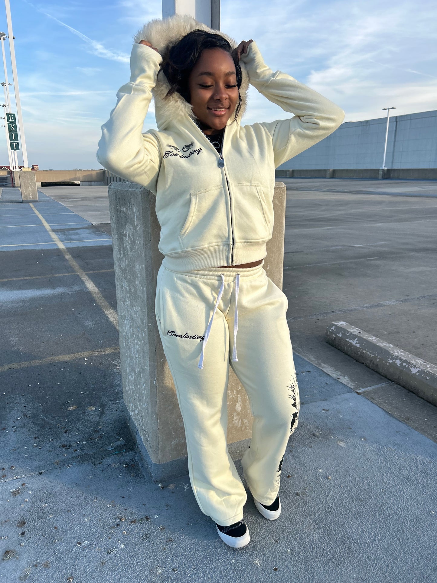 Cream “Everlasting” Sweatsuit